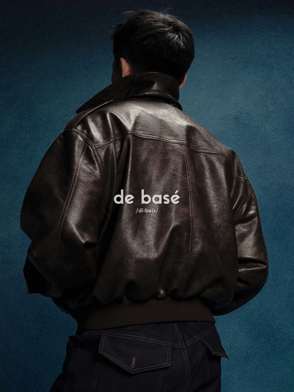 Áo Khoác Da Microfiber Form Crop JACKET 02 - Áo Khoác Da Microfiber Form Crop – De Basé