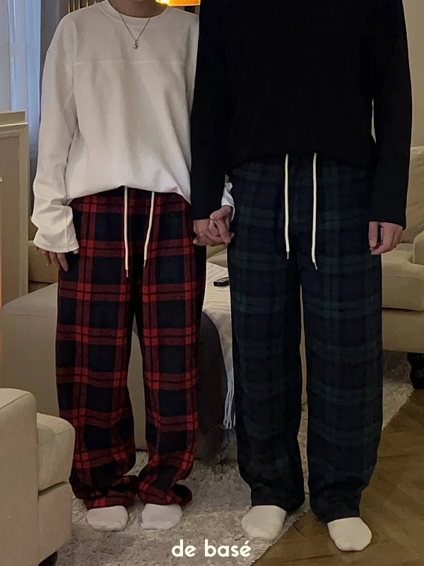 Quần Dạ Kẻ Caro Quần Dạ Kẻ Caro - Plaid Pants – De Basé