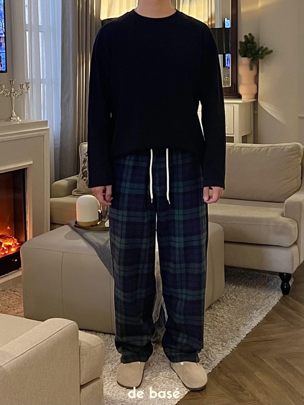 Quần Dạ Kẻ Caro Quần Dạ Kẻ Caro - Plaid Pants – De Basé – ảnh 4