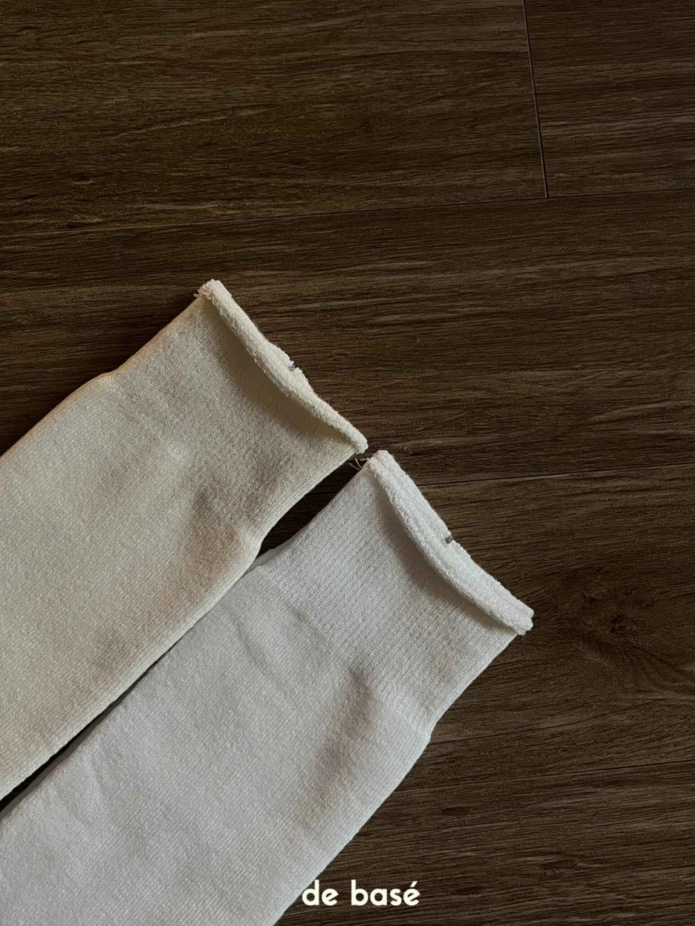 TẤT TRƠN CAO CỔ TẤT TRƠN CAO CỔ – De Basé, màu trắng – ảnh 4