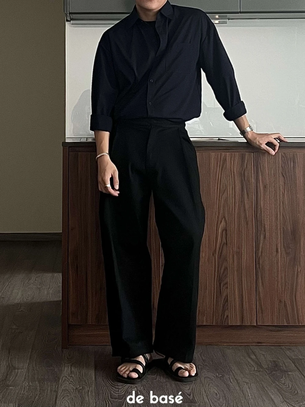 THOMES Wide-leg Pants - Quần Ống Rộng THOMES Wide-leg Pants - Quần Ống Rộng – De Basé – ảnh 2
