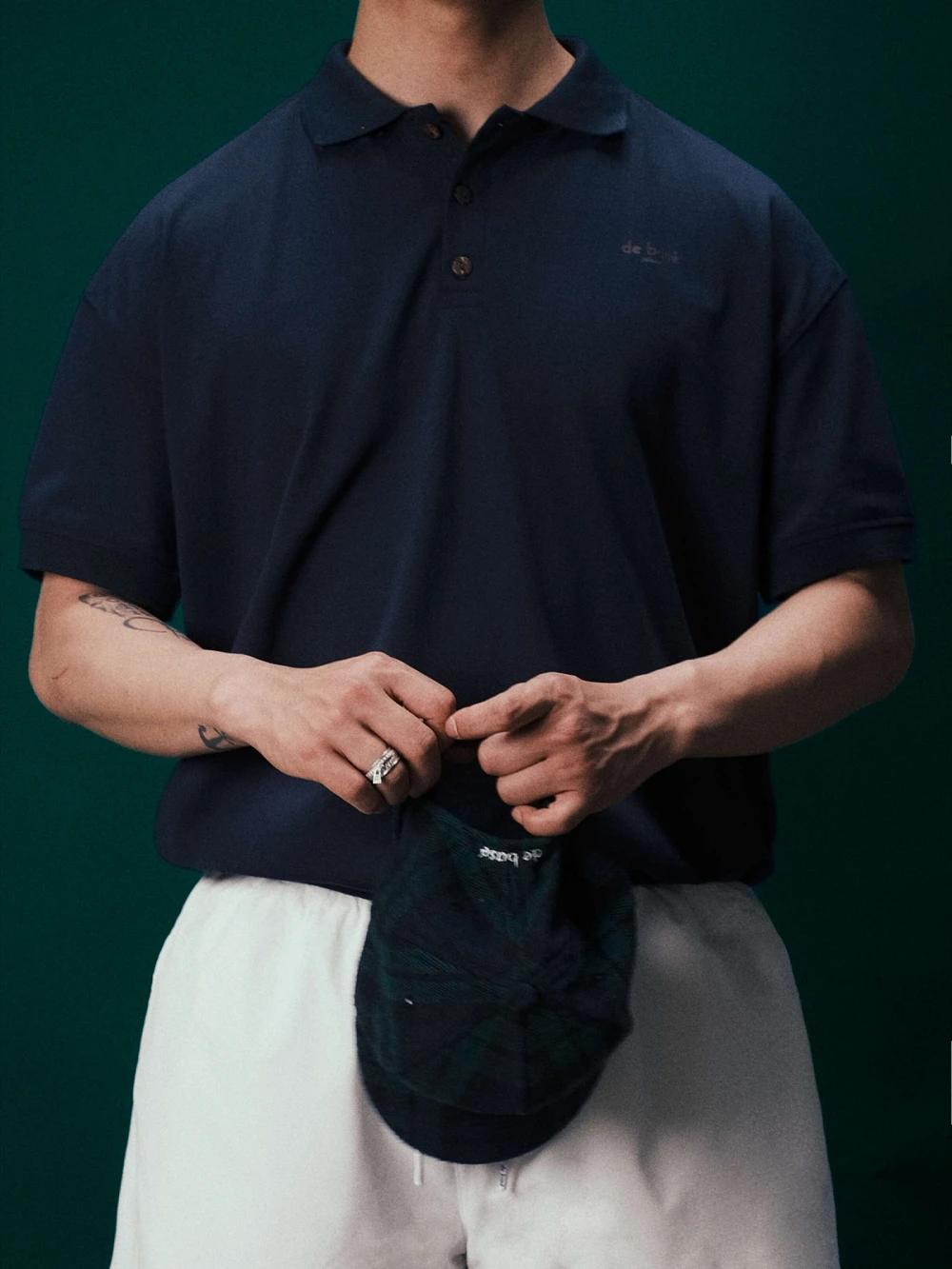 Logo POLO 01 - Áo Polo Logo Logo POLO 01 - Áo Polo Logo – De Basé, màu xanh navy
