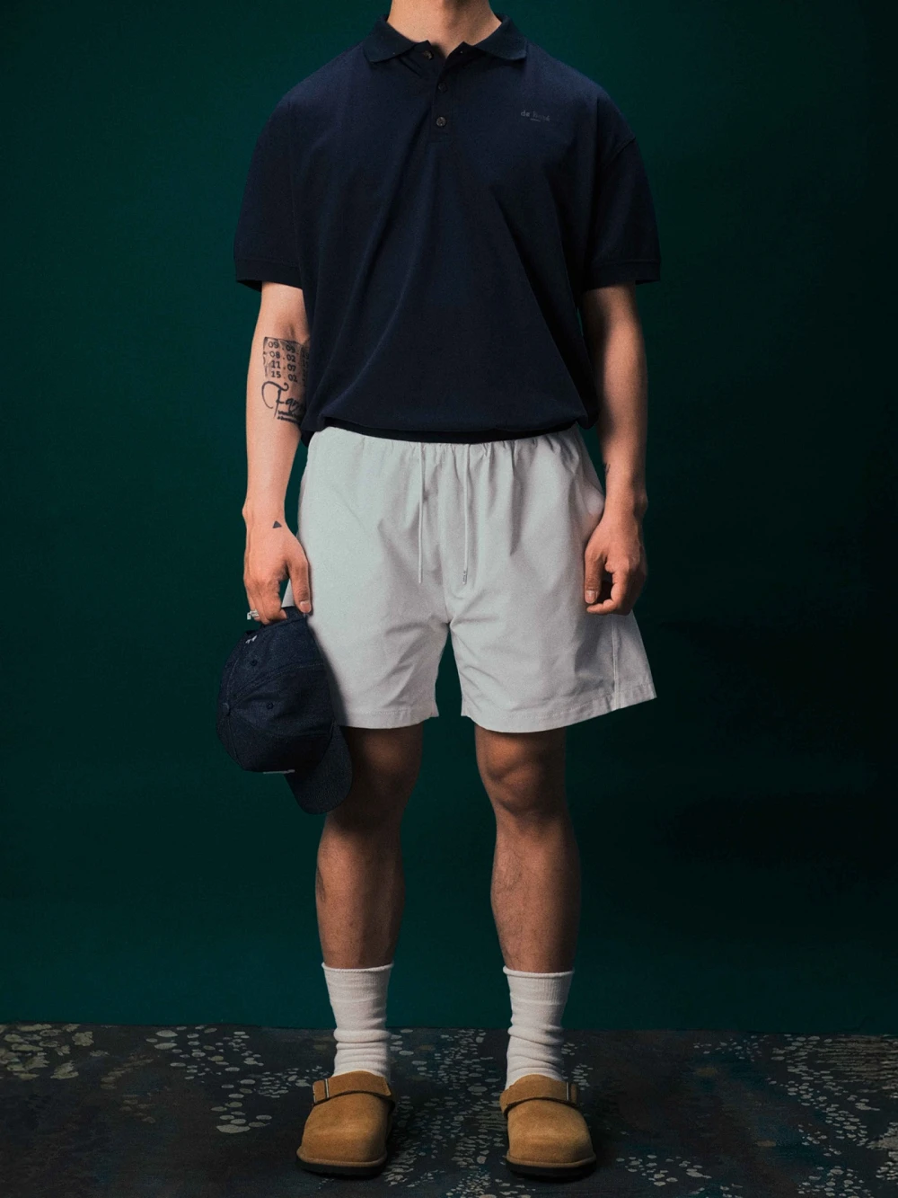 Logo POLO 01 - Áo Polo Logo Logo POLO 01 - Áo Polo Logo – De Basé, màu xám – ảnh 4