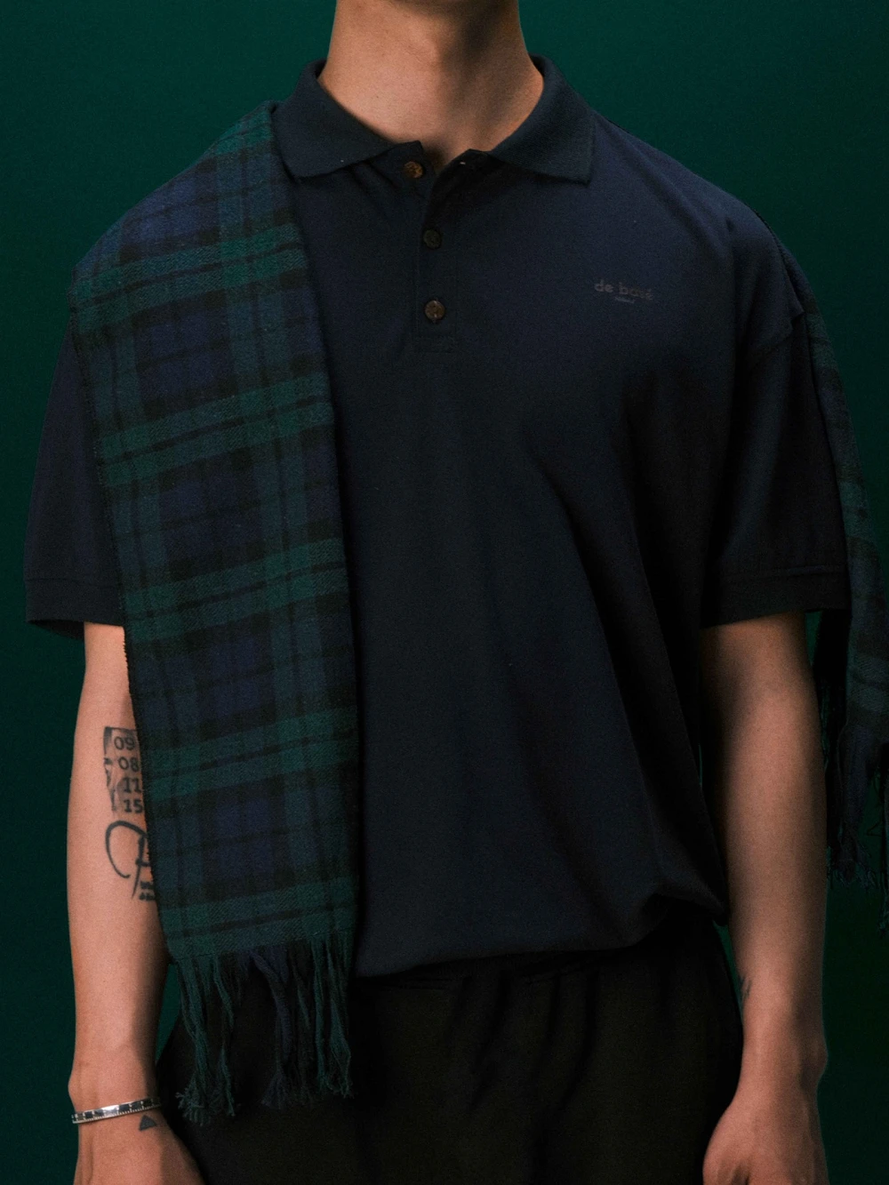 Logo POLO 01 - Áo Polo Logo Logo POLO 01 - Áo Polo Logo – De Basé, màu đen – ảnh 5