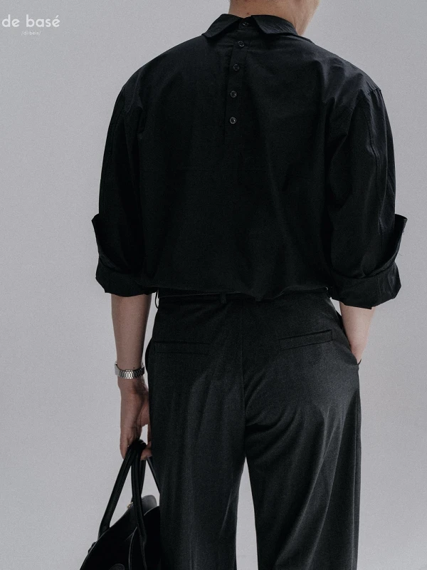 Áo Sơ Mi Cổ Ngược SHIRT 01 - Áo Sơ Mi Cổ Ngược – De Basé