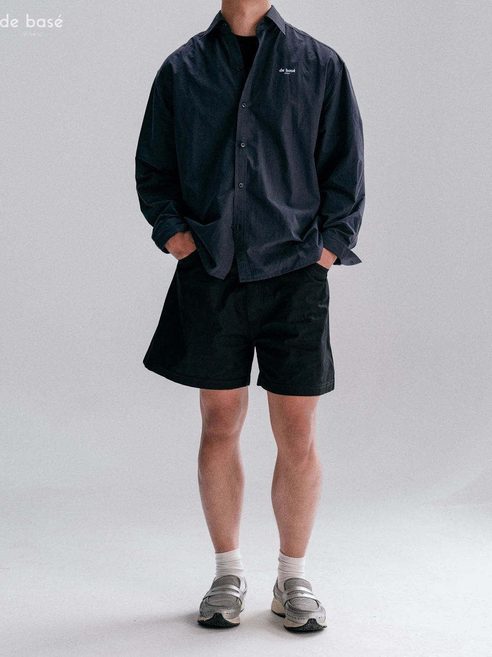 Áo Sơ Mi In Logo SHIRT 03 - Áo Sơ Mi In Logo – De Basé, màu trắng